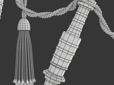 Bagpipe 3D Model