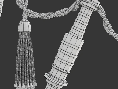 Cornamusa Modello 3D