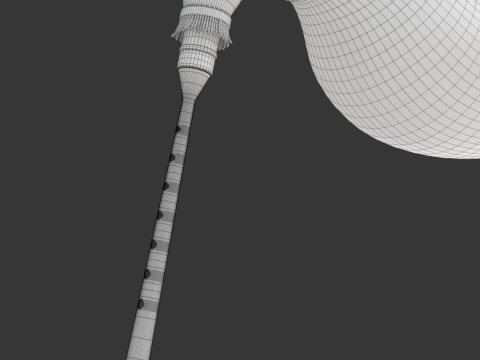 Bagpipe 3D Model