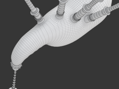 Bagpipe 3D Model