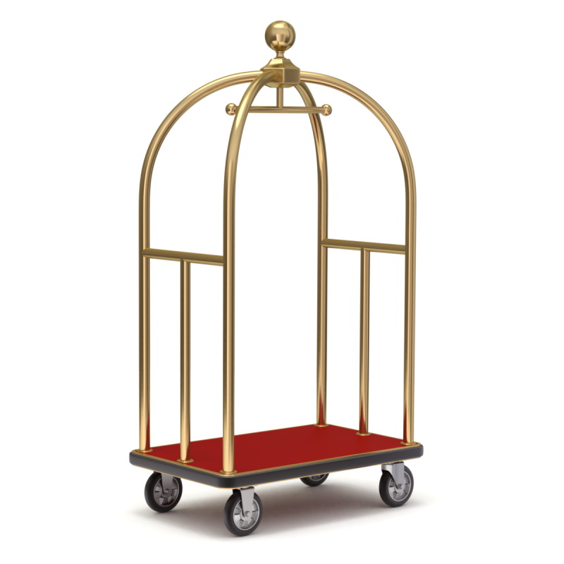 Hotel Cart Model-1 3D-Modell .c4d .max .obj .3ds .fbx .stl .blend 
