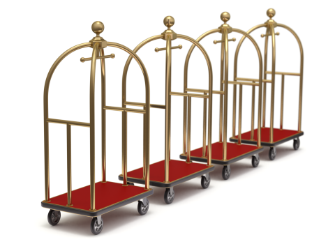Hotel Cart Model-1 3D-Modell