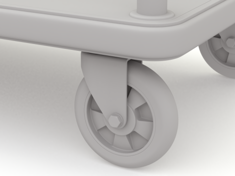 Hotel Cart Model-1 3D-Modell