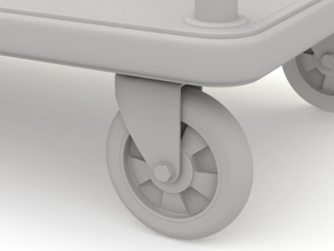 Carrello dell'hotel modello-1 Modello 3D