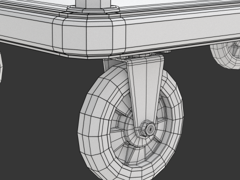 Hotel Cart Model-1 3D-Modell