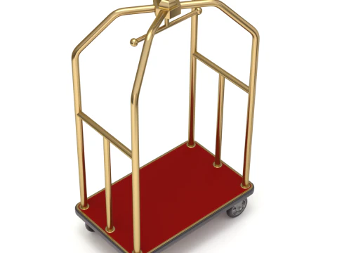 Hotel Cart Model-3 3D Model