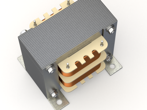 Transformer Shell Type 3D Model