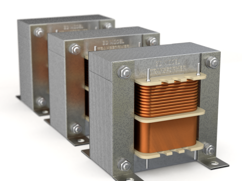 Transformer Shell Type 3D Model