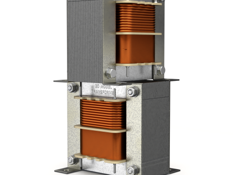 Transformer Shell Type 3D Model
