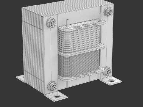 Transformer Shell Type 3D Model