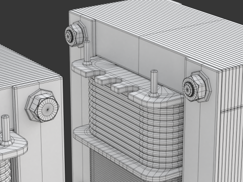 Transformer Shell Type 3D Model