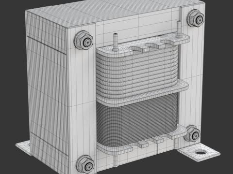 Transformer Shell Type 3D Model