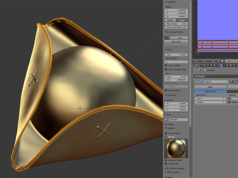 Pirate Hat 3D Model