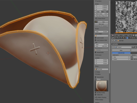 Pirate Hat 3D Model