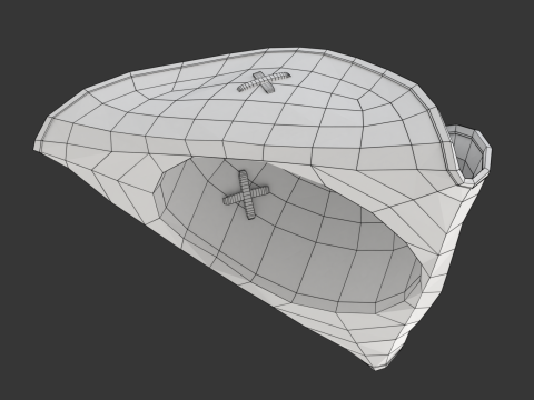 Pirate Hat 3D Model