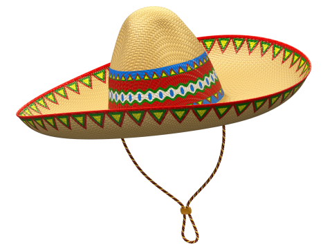 Sombrero 3D Model