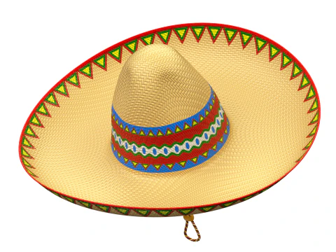 Sombrero Modelo 3D