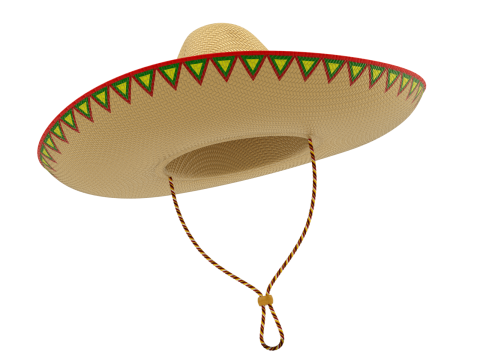 Sombrero 3D Модель