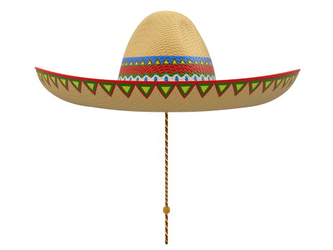 Sombrero 3D Модель