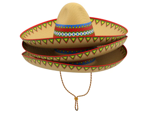 Sombrero Modelo 3D