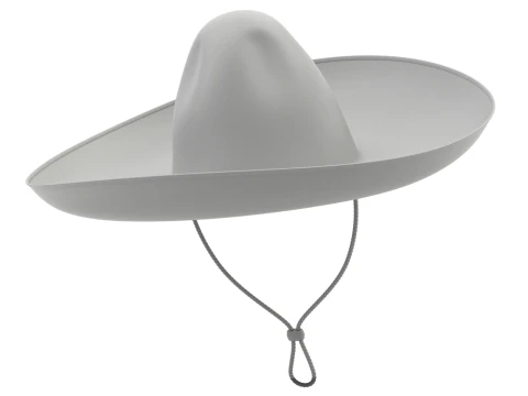Sombrero Modelo 3D
