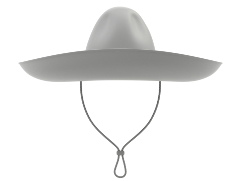 Sombrero 3D Модель