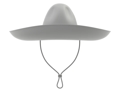 Sombrero Modelo 3D