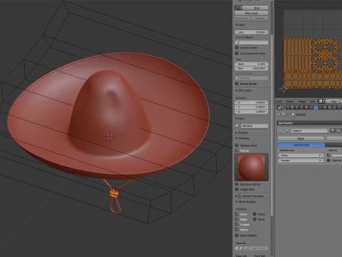 Sombrero Modelo 3D