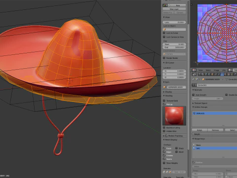 Sombrero Modelo 3D