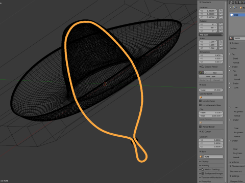 Sombrero 3D Модель