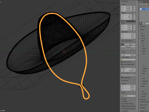 Sombrero Modelo 3D