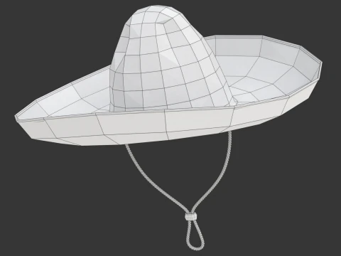 Sombrero Modelo 3D