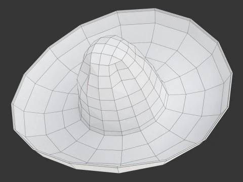 Sombrero Modelo 3D