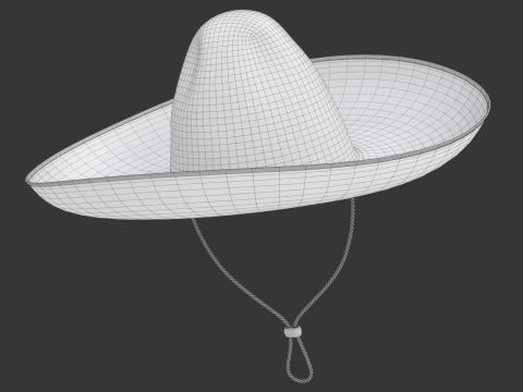 Sombrero 3D Модель