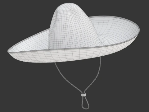 Sombrero Modelo 3D