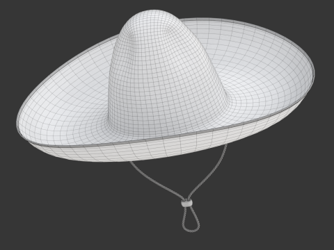 Sombrero 3D Модель
