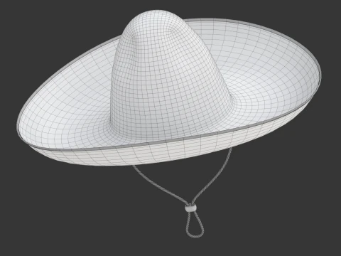 Sombrero Modelo 3D