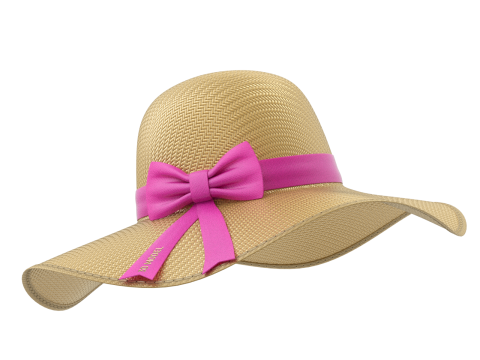 Women Sun Hat Modelo 3D