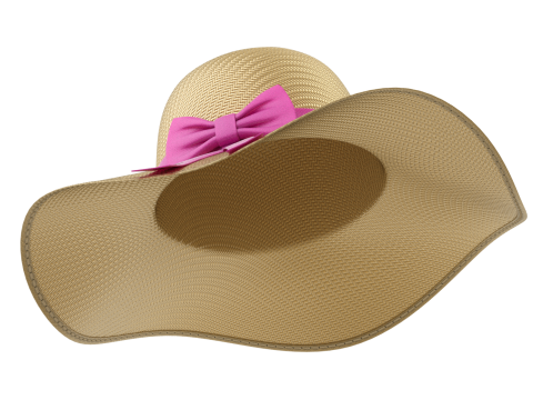 Women Sun Hat Modelo 3D