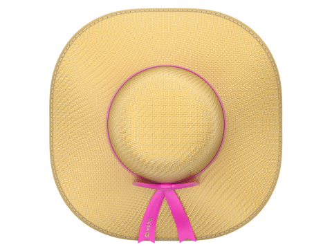 Women Sun Hat Modelo 3D