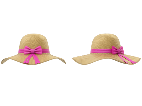 Women Sun Hat Modelo 3D