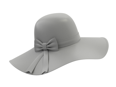 Women Sun Hat Modelo 3D