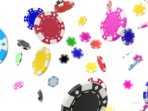 Roulette Rake With Chips 3Dモデル