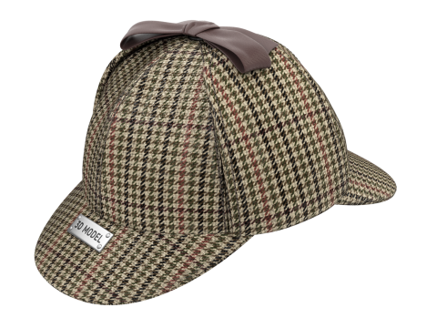 Deerstalk Hat 3D Model