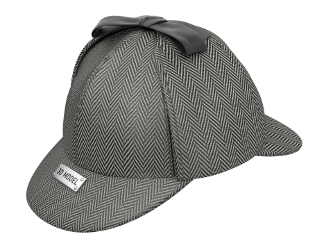 Deerstalk Hat Modello 3D