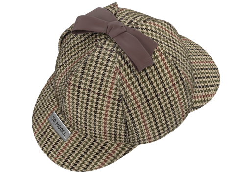 Deerstalk Hat Modello 3D