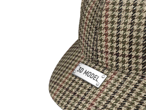 Cappello da cacciatore di cervi Modello 3D