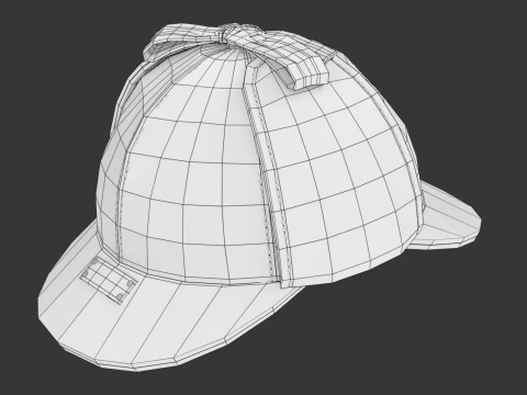Cappello da cacciatore di cervi Modello 3D