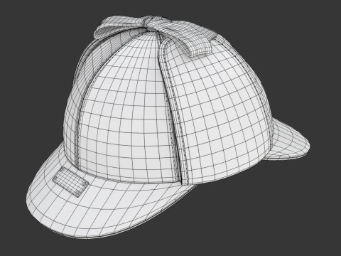 Cappello da cacciatore di cervi Modello 3D