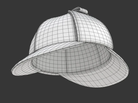 Cappello da cacciatore di cervi Modello 3D